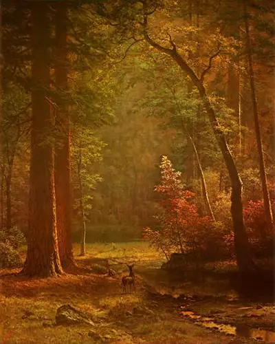 Dogwood Albert Bierstadt